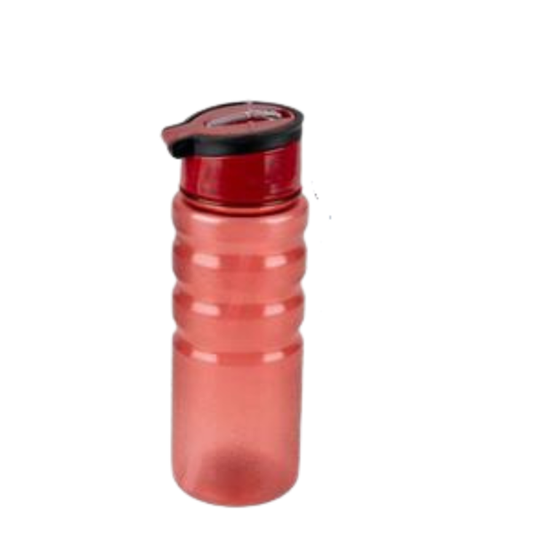 Water Bottle Straw &amp; Pop-Up Handle - 850ml - Red