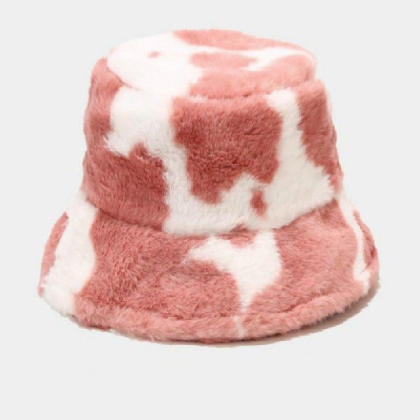 Winter Fluffy Fuzzy Plush Bucket Hat