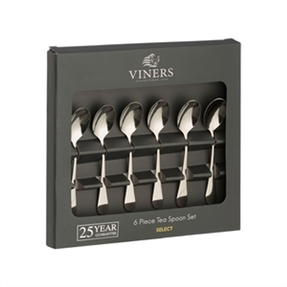 Viners Select Teaspoons 6 Piece 18/0 Shop Today. Get it Tomorrow