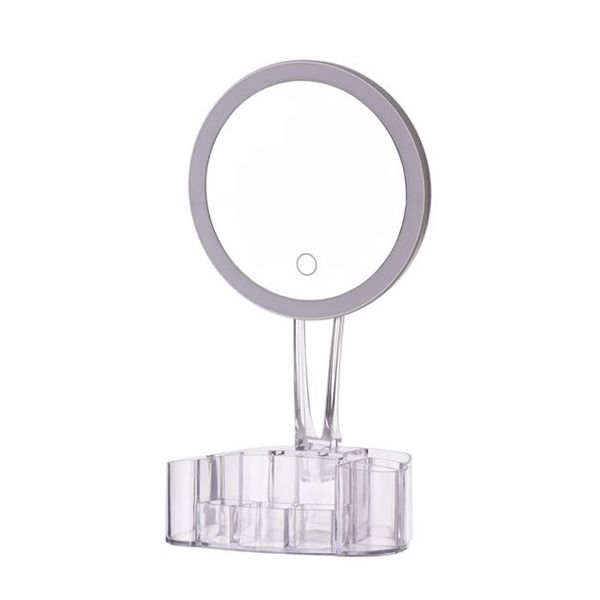 26LED Touch Screen Makeup Mirror Light with Makeup Storage Rack F28-8-348