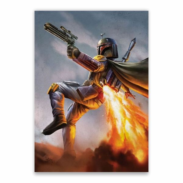 Boba Fett Jet Pack Poster - A1