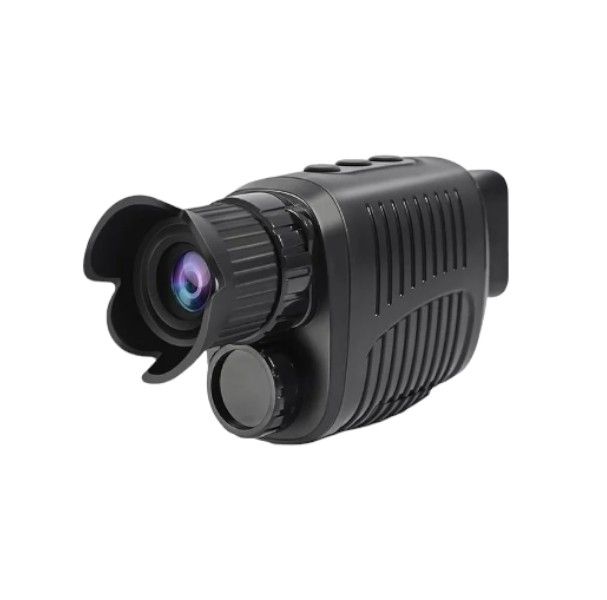 Digital Night Vision Monocular With 7-Level Infrared Adjustment - Black