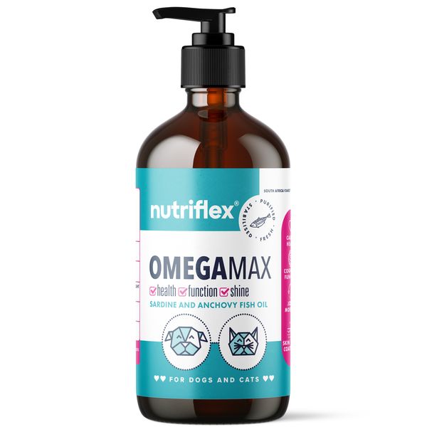 OmegaMax - Omega-3 Fish Oil for Dogs and Cats 250ml