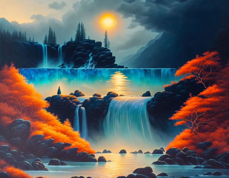 Canvas Wall Art - Flood Is Coming