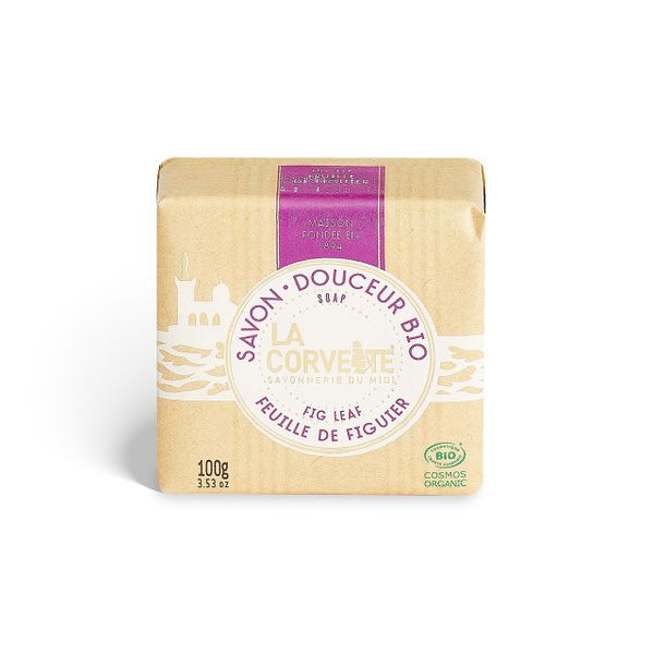 La Corvette Douceur soap bar | Organic | Fig Leaf | 100g