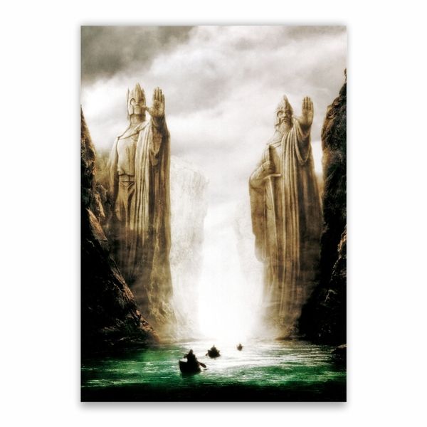 The Argonath Isildur And Anarion Pass Poster - A1