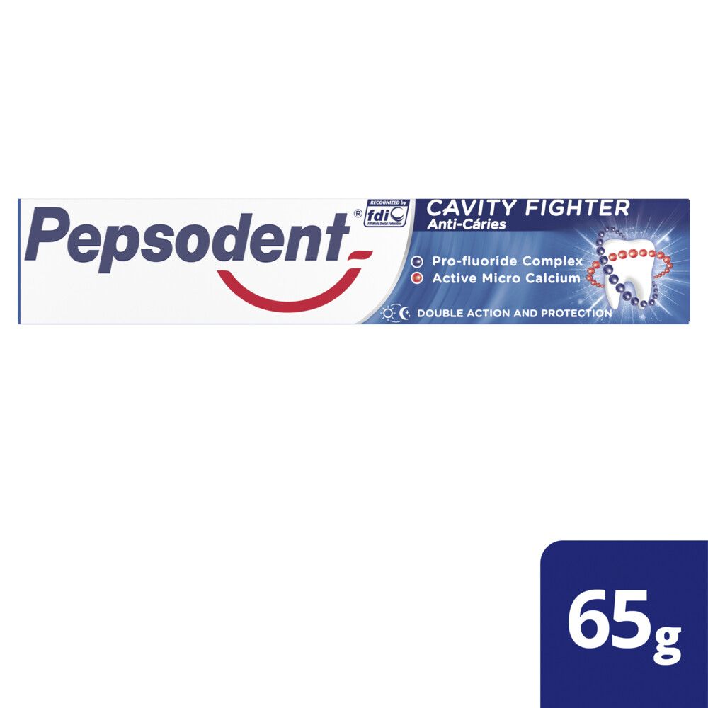 Pepsodent Cavity Fighter Fluoride Toothpaste 65g Buy Online in South