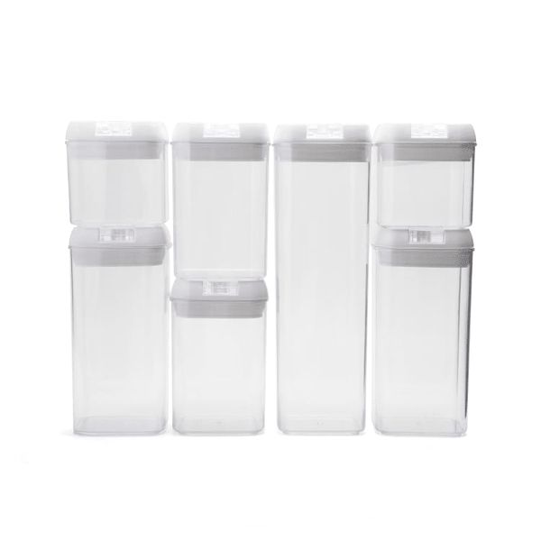 Set of 7 Airtight Sealed Food Containers