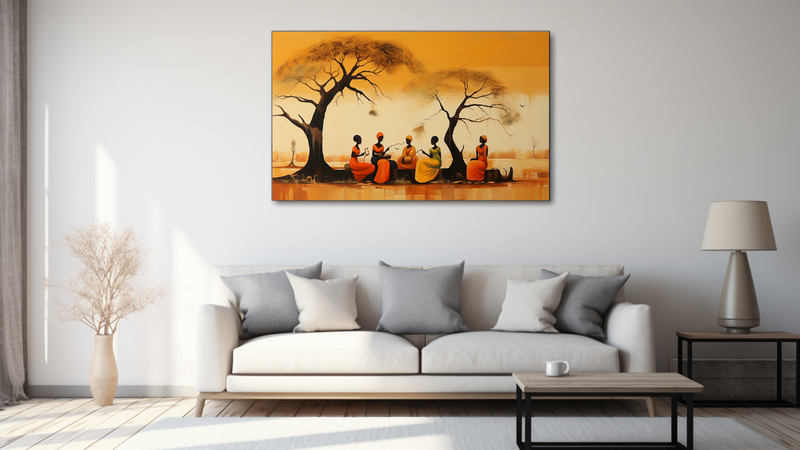 Canvas Wall Art - Ladies Sharing Laughter - HD0290