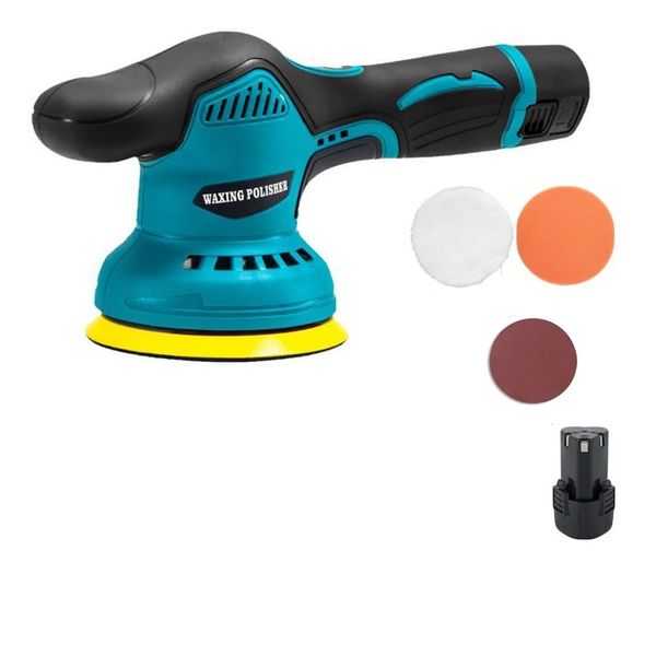 12V Electric Car Polisher Machine with Polishing Pad Kit