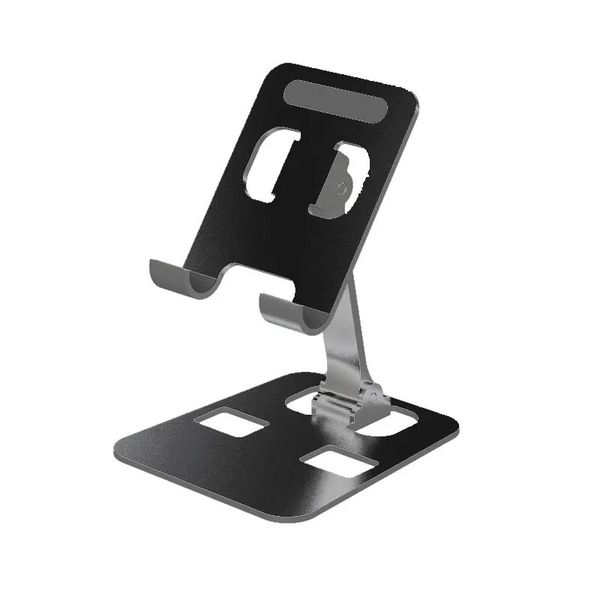 Universal All Aluminum Alloy Foldable Desk Phone Holder Mount Stand