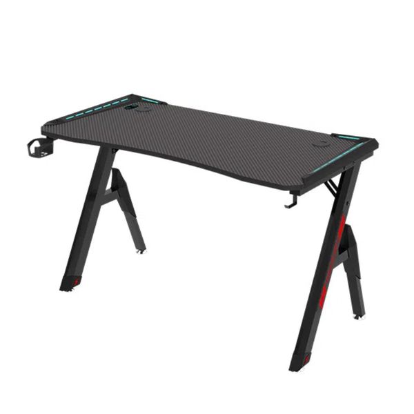 RGB Gaming Desk Office Desk Home table with Wireless Charging