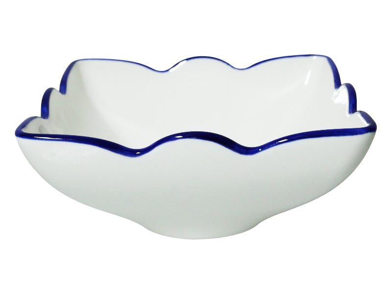 George &amp; Mason Azzura Scalloped Square Serving Bowl 21x21x9cm-1.3L