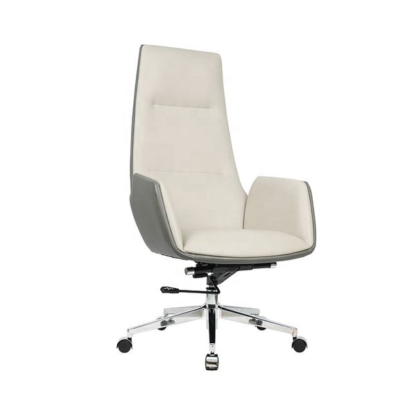 Executive Upholstered Office Chair - Modern Comfort Design