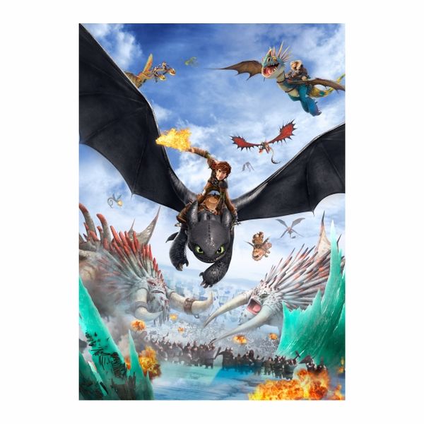 How To Train Your Dragon Alpha - A1 Poster