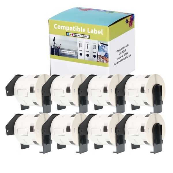 BROTHER DK-11209 Small Address Labels 62mm x 29mm X 8