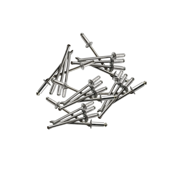 45-Piece 4.8mm x 22mm Aluminum Rivet Pack - Rust-Resistant Fasteners