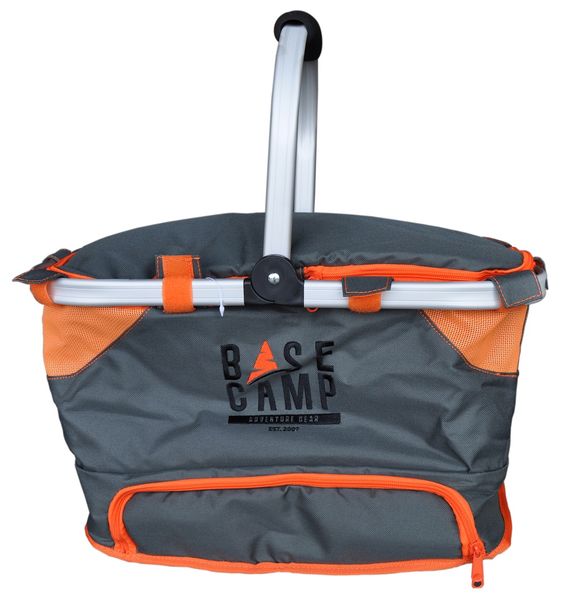 Basecamp 32L Basket Foldable With Cooler Grey