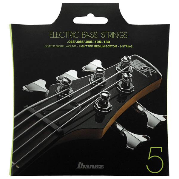 Ibanez IEBS5C 5-String Guitar Strings - Light Top Medium Bottom
