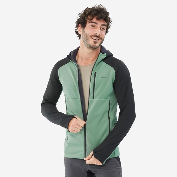 Quechua Men's Hiking Fleece Jacket - MH500 Hood