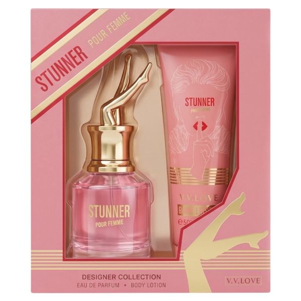 Pack of 2 - V.V.LOVE Stunner Pour Femme Premium Eau de Parfum Gift Set