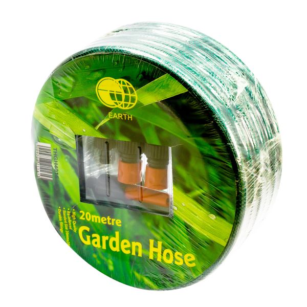 Garden Hose 20Mmx20M With Fittings - 3 Pack
