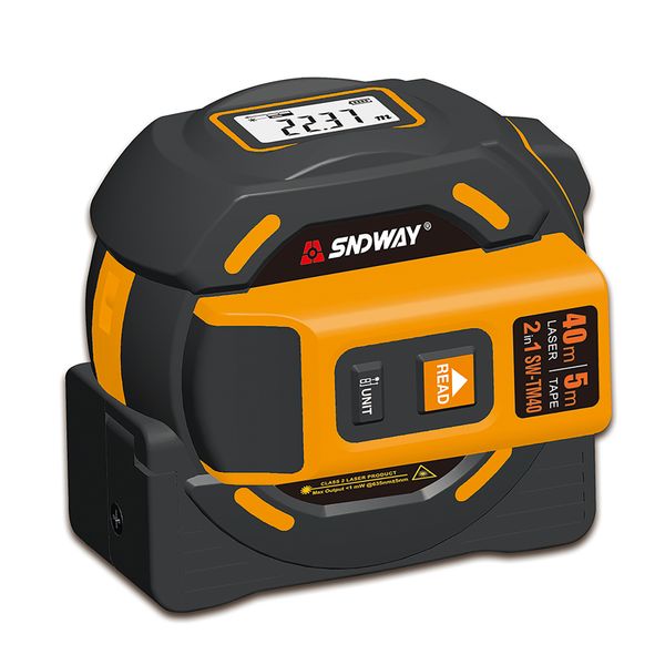 2in1 Tape Measure &amp; Laser Range Finder