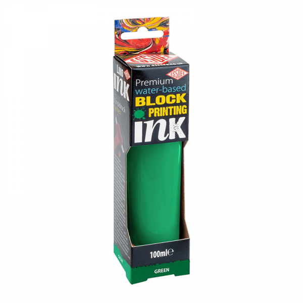 Essdee Block Printing Ink Green 100ml