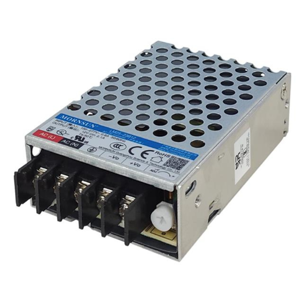 LM25-23B24: 26.4W Metal Case PS, 24VDC @ 1.1A, Wide Input