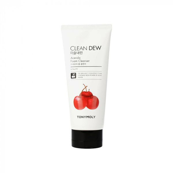 TonyMoly - Clean Dew Acerola Foam Cleanser (Parallel Import)