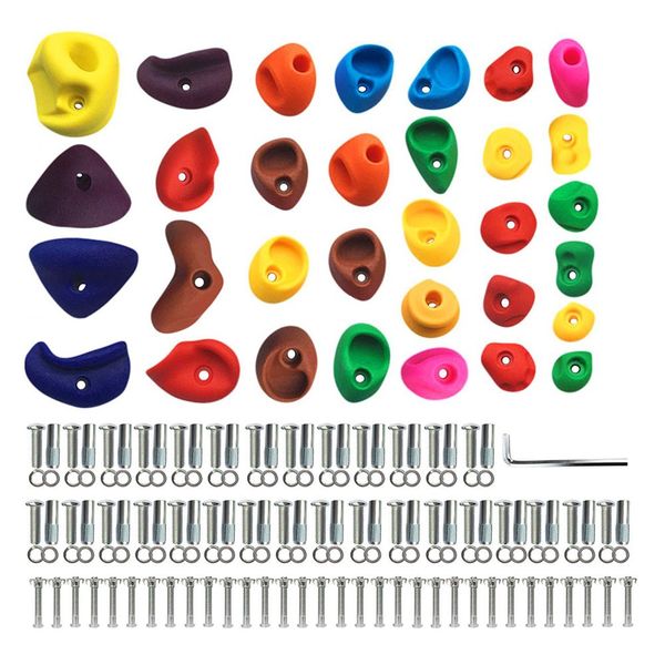 Kids Rock Climbing Set - 32 Pieces