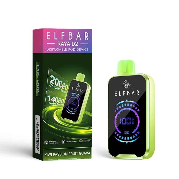 Elf Bar Raya D2 - Kiwi Passion Fruit Guava