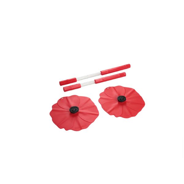 2 Piece Drink Cover and Sip Silicone With Adjustable Straw IB-38