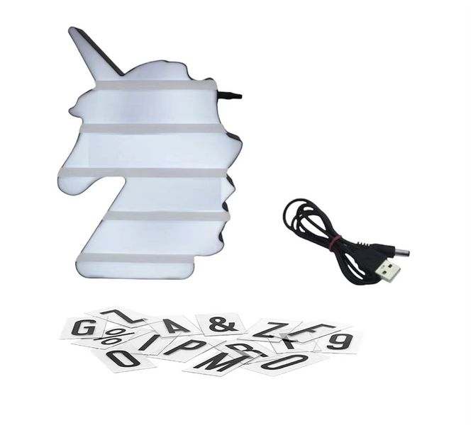 Kath Unicorn Led Cinematic Rechargeable Light