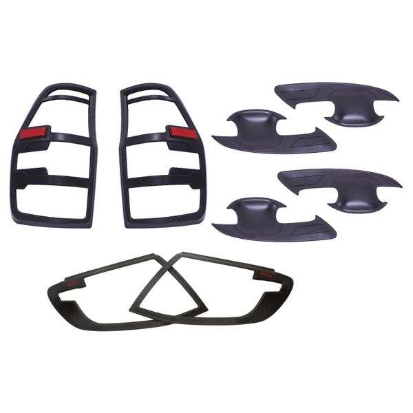 Styling Combo Kit Compatible with Ford Ranger 2012-2015 - Black