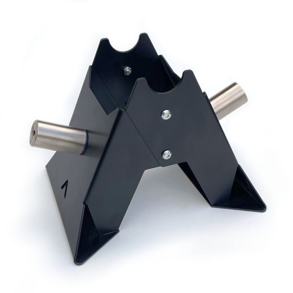 Dumbbell Stand With Weight Plate Storage Pins