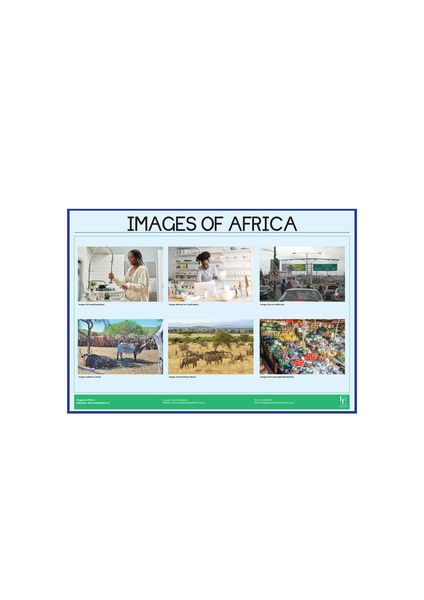 Images of Africa Wall Chart