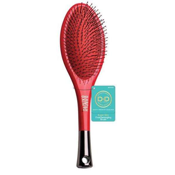 D&amp;D Light Oval Paddle Brush Coral Soft Detangling