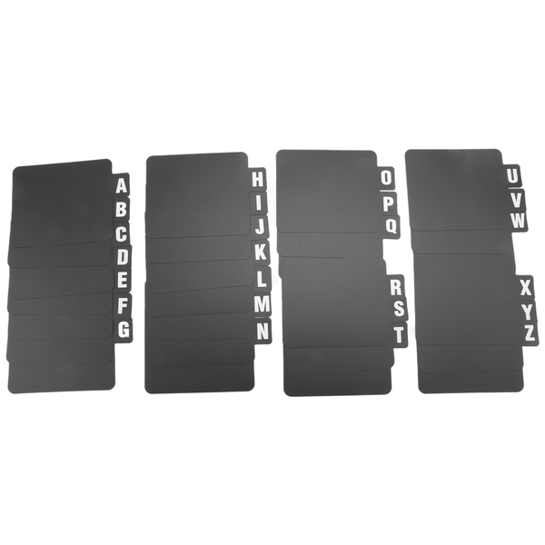 26 Pcs Vinyl Record Dividers DVD Alphabetical Dividers