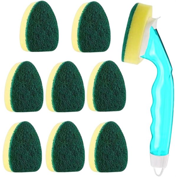 Dish Wand Sponge Refills, Dish Sponge with Handle, Dishwand Refills