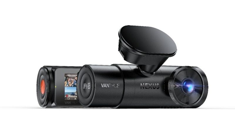 Vantrue N4 Pro S 3-Channel 4K Dash Cam WiFi GPS Night Vision