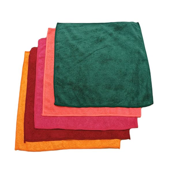 Microfibre Cloths - All Purpose Cleaning Dish Rags 35x35cm 5 Per Pack