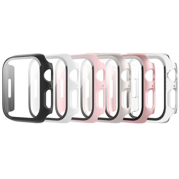 6-Pack Screen Protector Case Compatible with Apple Watch Series 456 SE 40MM