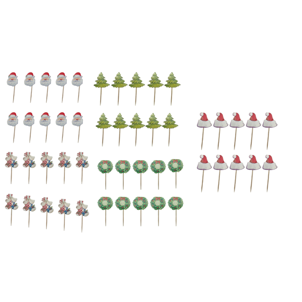 Christmas Cheer Toothpicks - Pack of 5