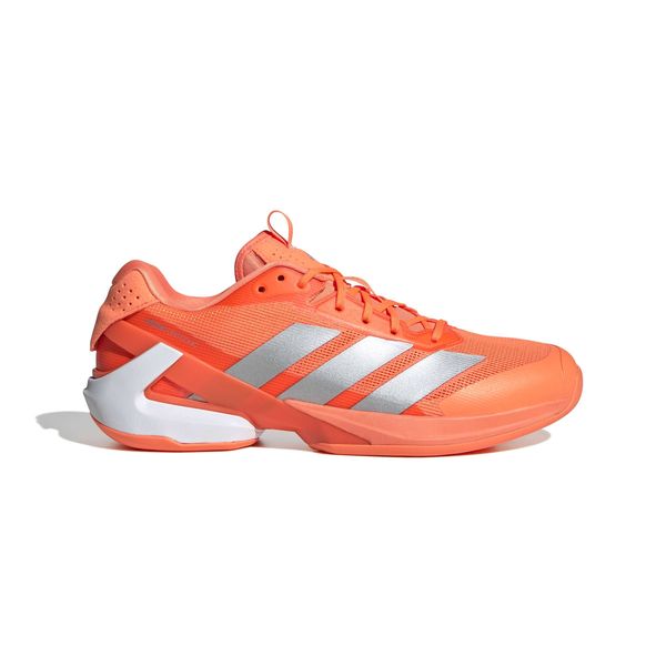 adidas Men's Adizero Ubersonic 5 Tennis Shoes - Lucid Orange/Silver/Black