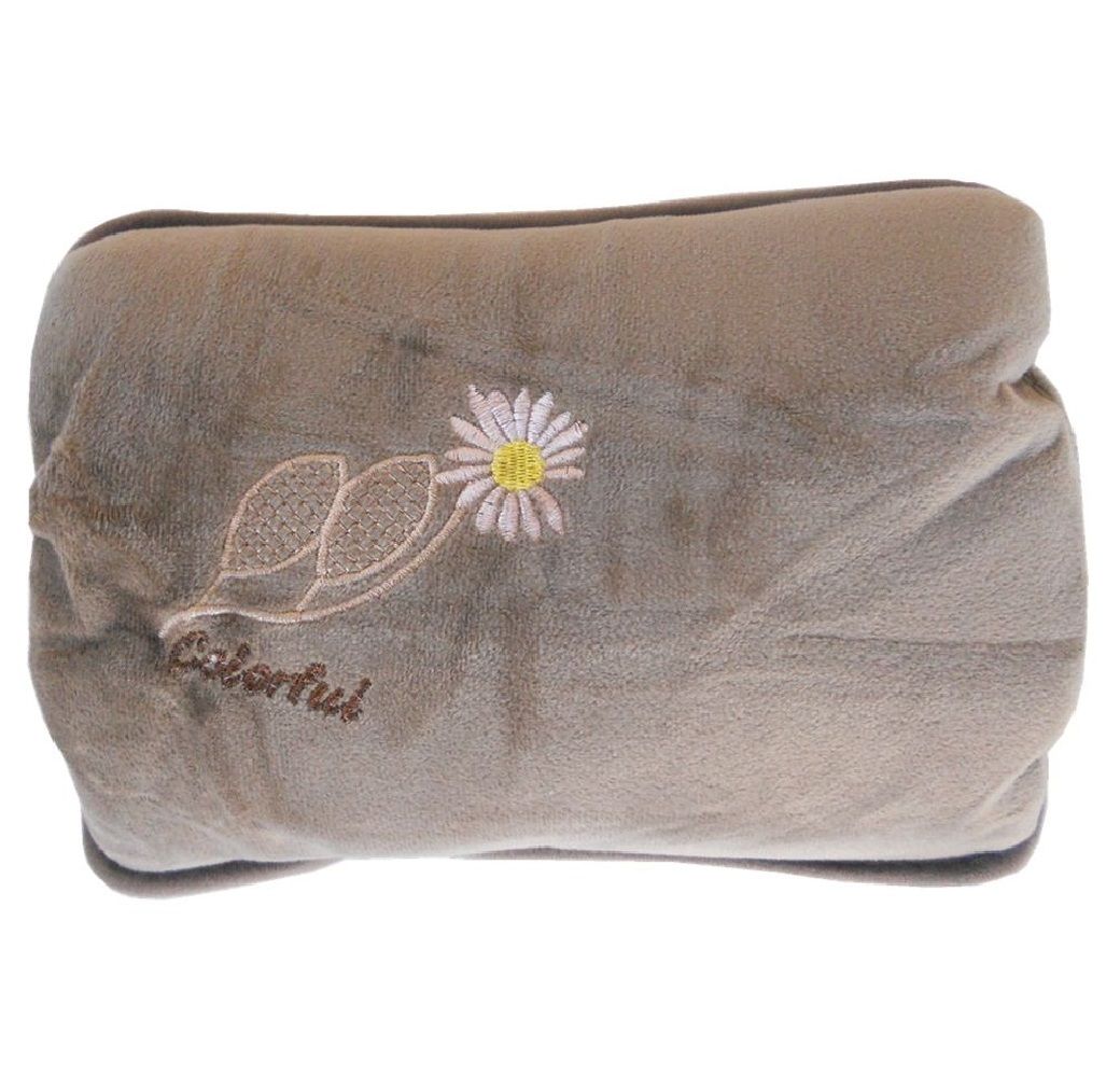 Electric Rechargeable Hot Water Bottle Hand Warmer with Pouch for