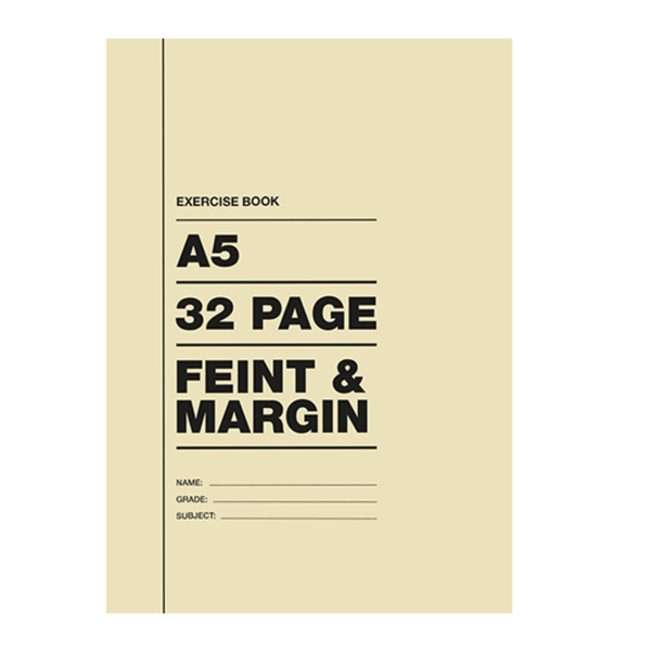 32 pages A5 Exercise Books F/M ( Pack of 20)
