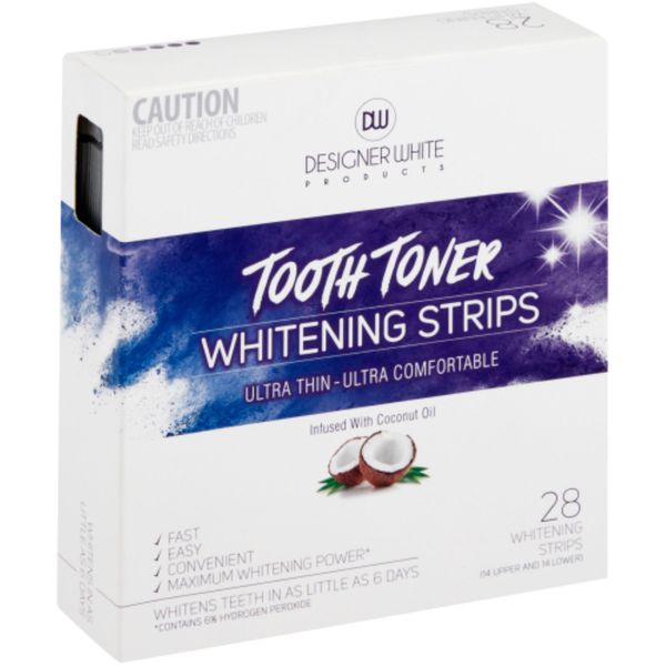 Tooth Toner Brightening Strips 28Pack