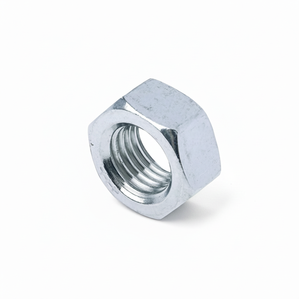 Fascor M10 Hex Nuts - 30 Piece Set, Zinc Plated, 1.5mm Pitch