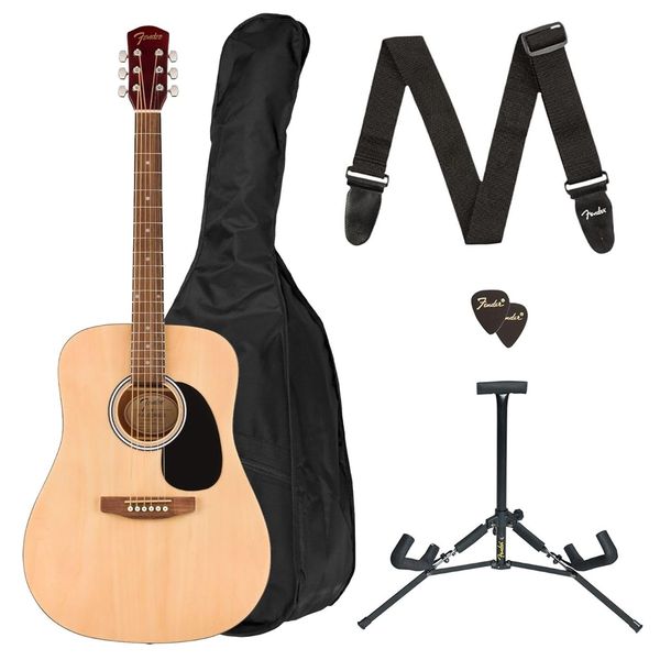Fender FA-25 Dreadnought Acoustic Guitar Kit Beginner Guitar Kit